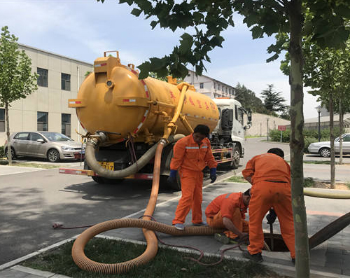 清水河雨水排水管道疏通
